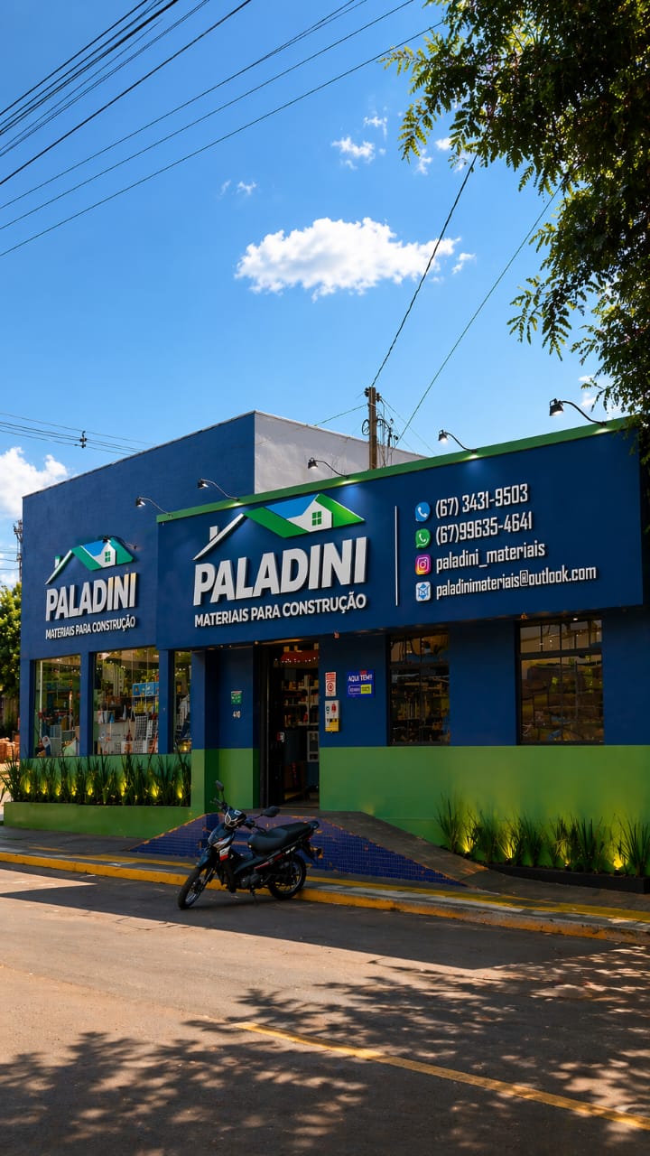 Frota e estrutura da Paladini Materiais